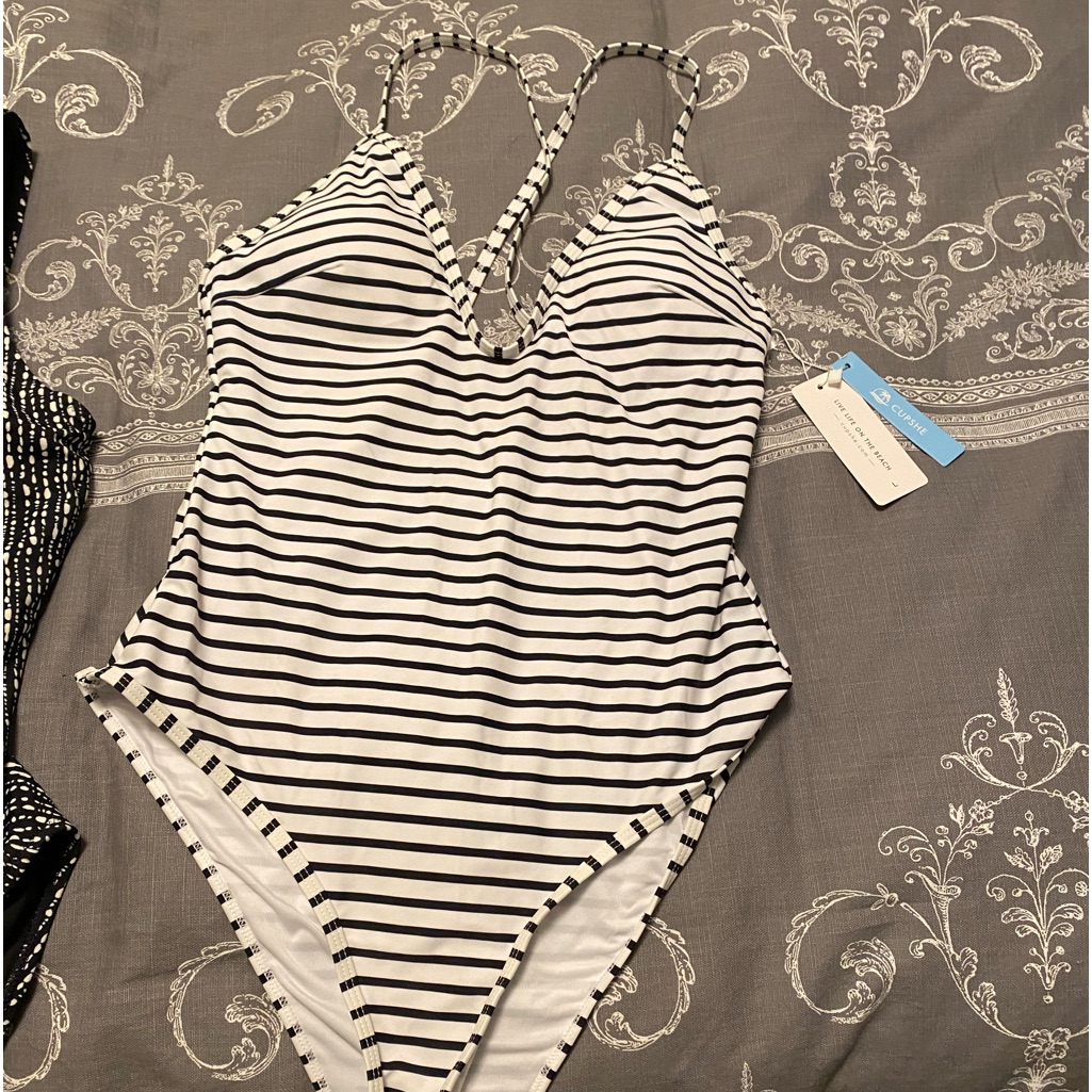 Two Brand New Never Worn Womens One Piece Swim Suits 40 Each